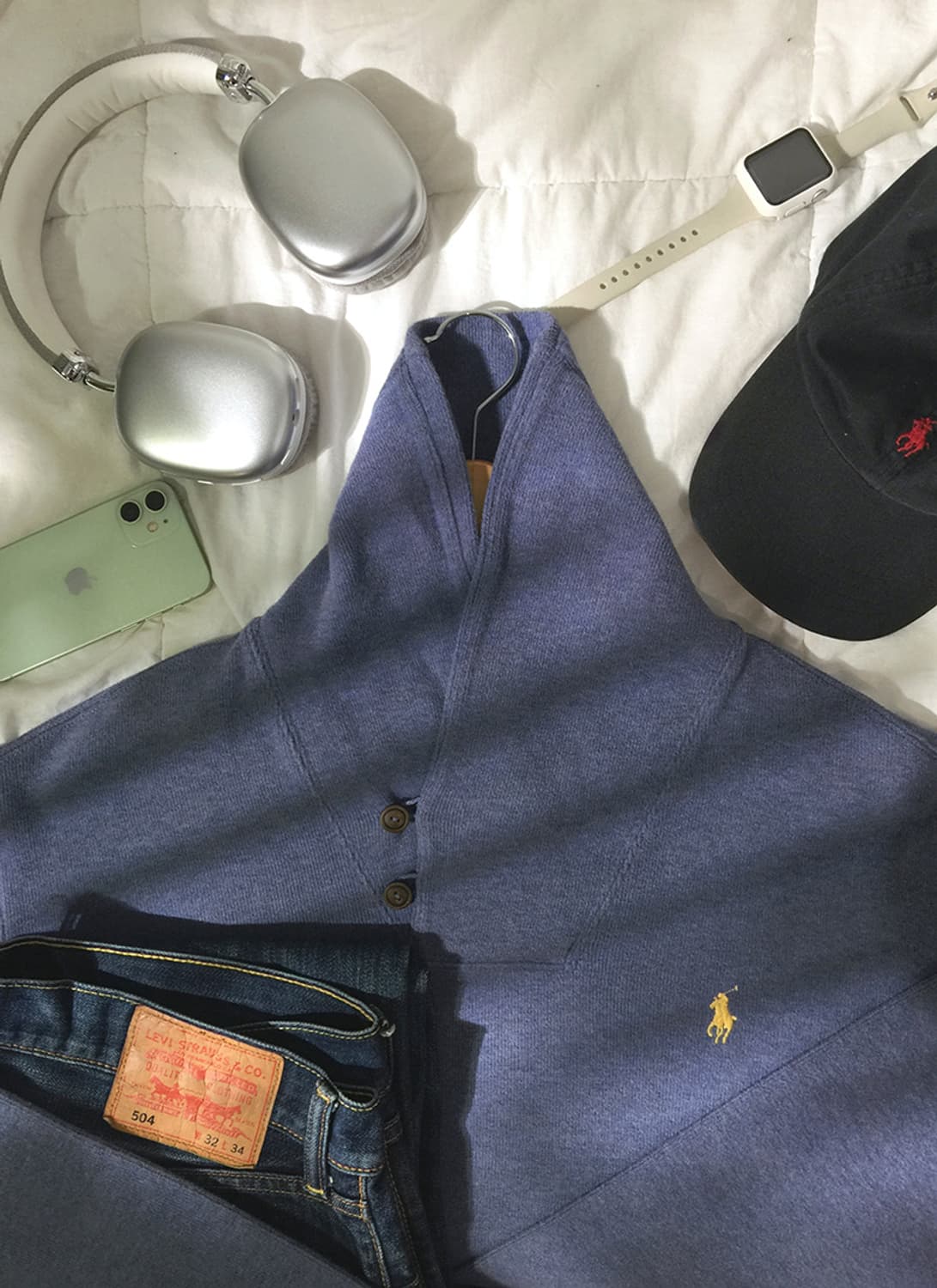 (MAN) 폴로랄프로렌 숄카라 스웻맨투맨 L 상품이미지2