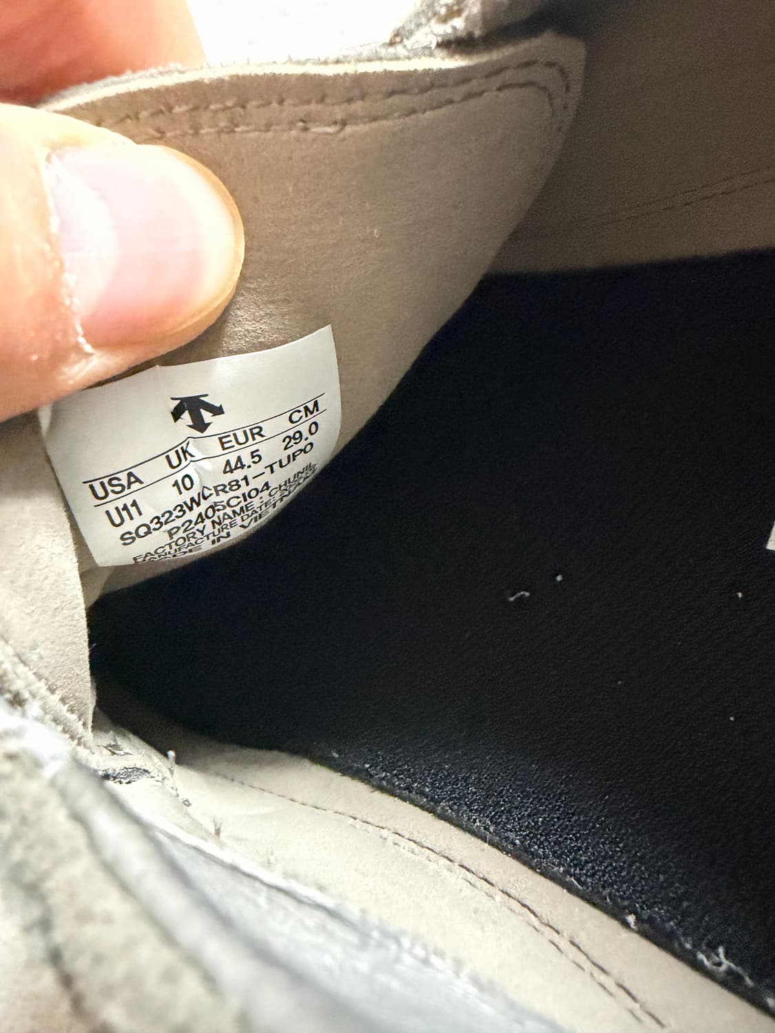 [290] 데상트x네이더스 더비 크로스오버 슈즈 (타우페) 풀박 상품이미지5