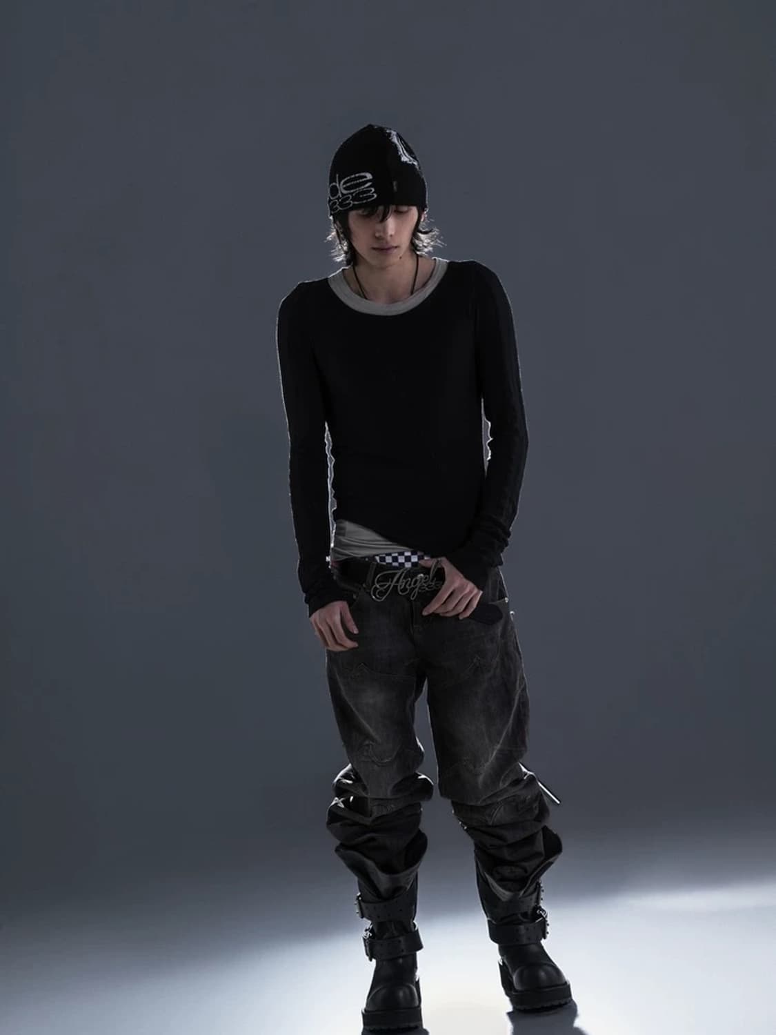 Angel Logo Leather Belt  상품이미지4