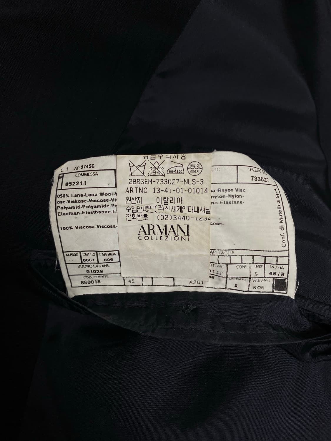 ARMANI COLLEZIONI BLAZER 상품이미지8