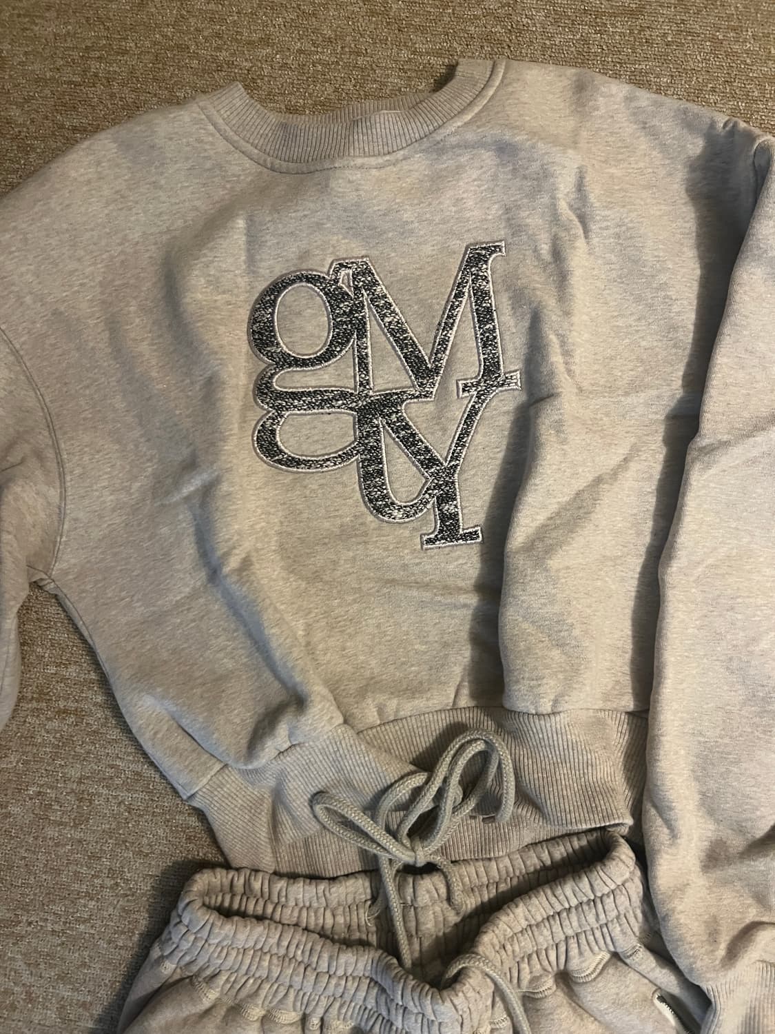 김미더영 스웻셋업 상품이미지1