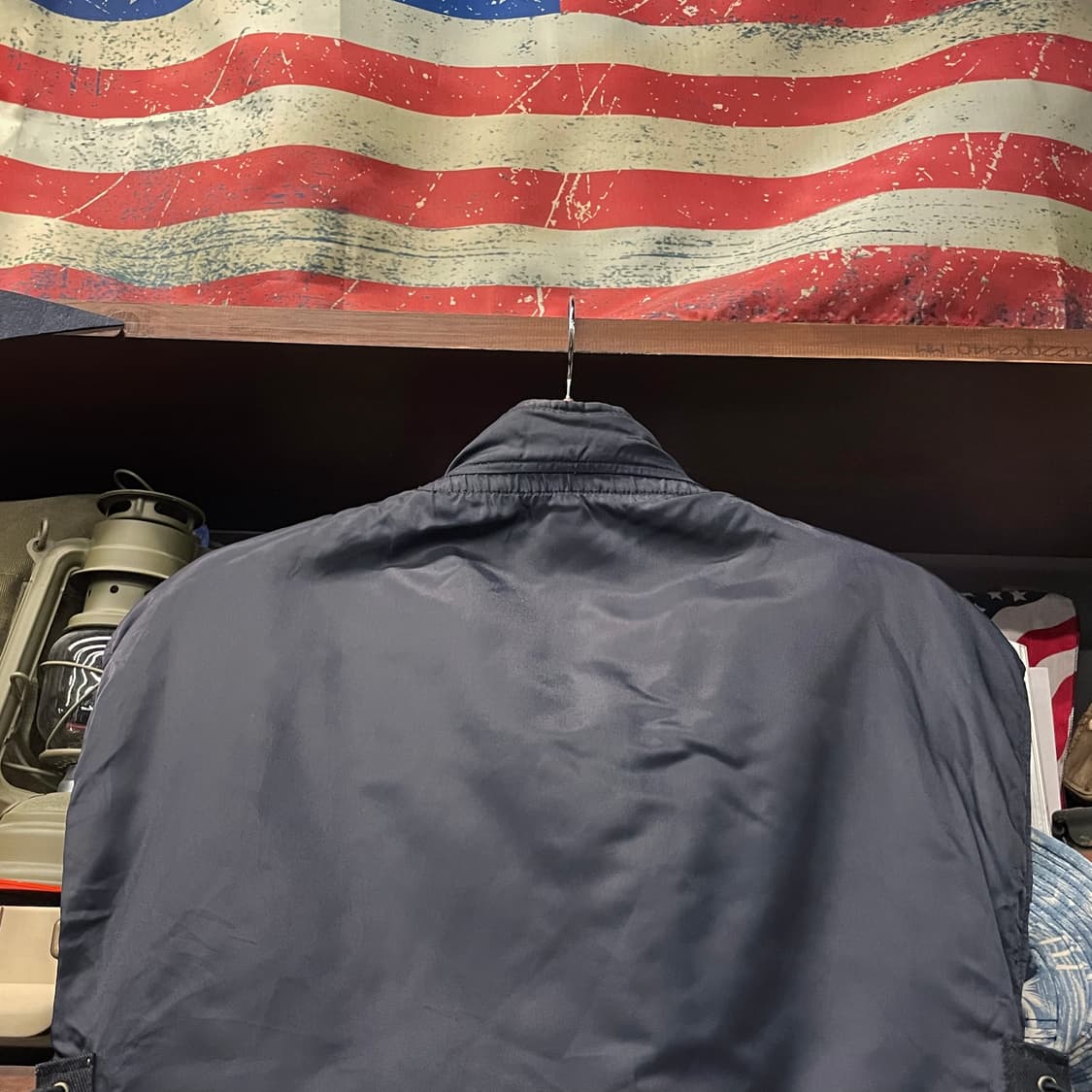 Schott 쇼트 플라이트 타입 가먼트 내피 퀼팅 조끼 베스트 N58 상품이미지4