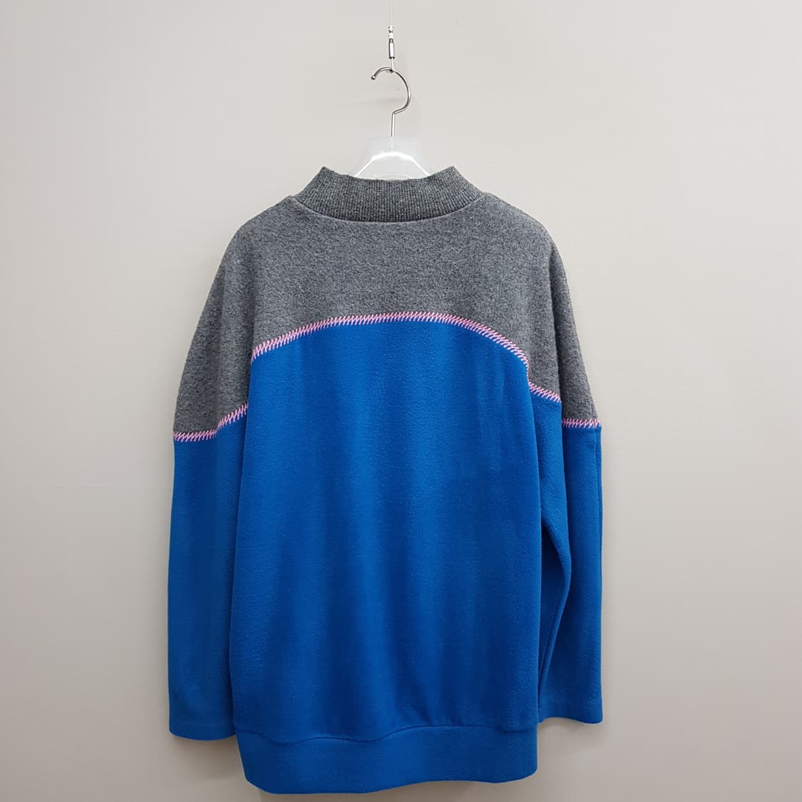 한섬 시스템 배색 스티치 포인트 데일리 니트 F사이즈 상품이미지4