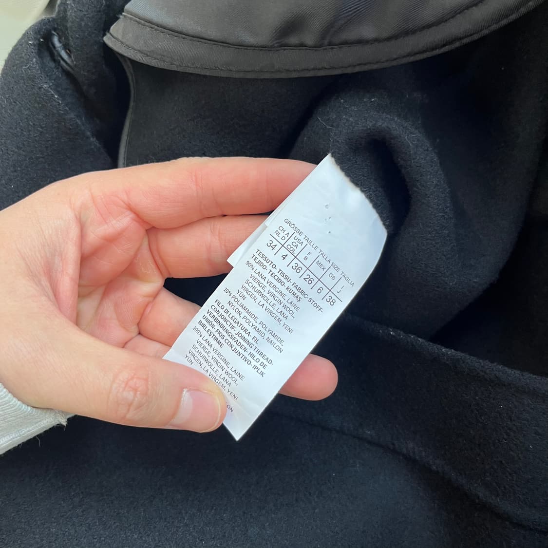 막스마라 위켄드 울 코트 38 상품이미지5