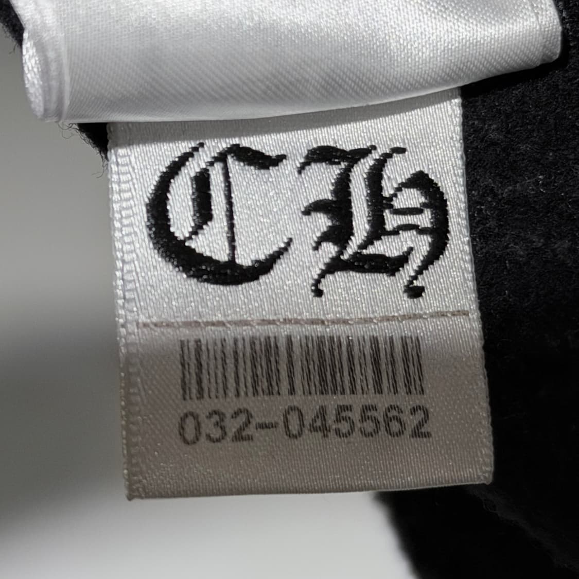 (A+/XXL) / 크롬하츠 스텐실 블랙 후드티 상품이미지8