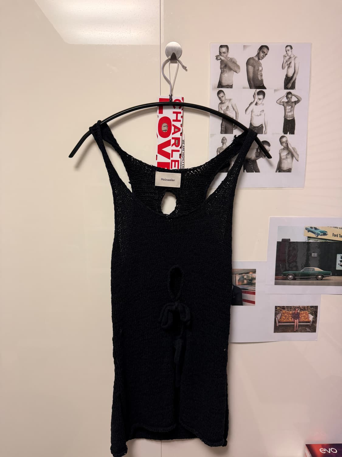 홀츠베일러 니트 슬리브리스 탑 상품이미지1