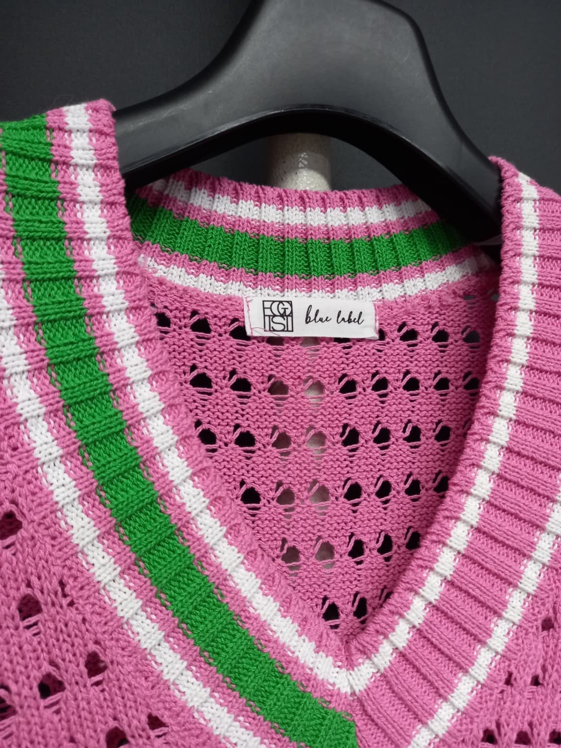 새 에고이스트 춘하추 펀칭아일렛 베스트 F 33-66 상품이미지6