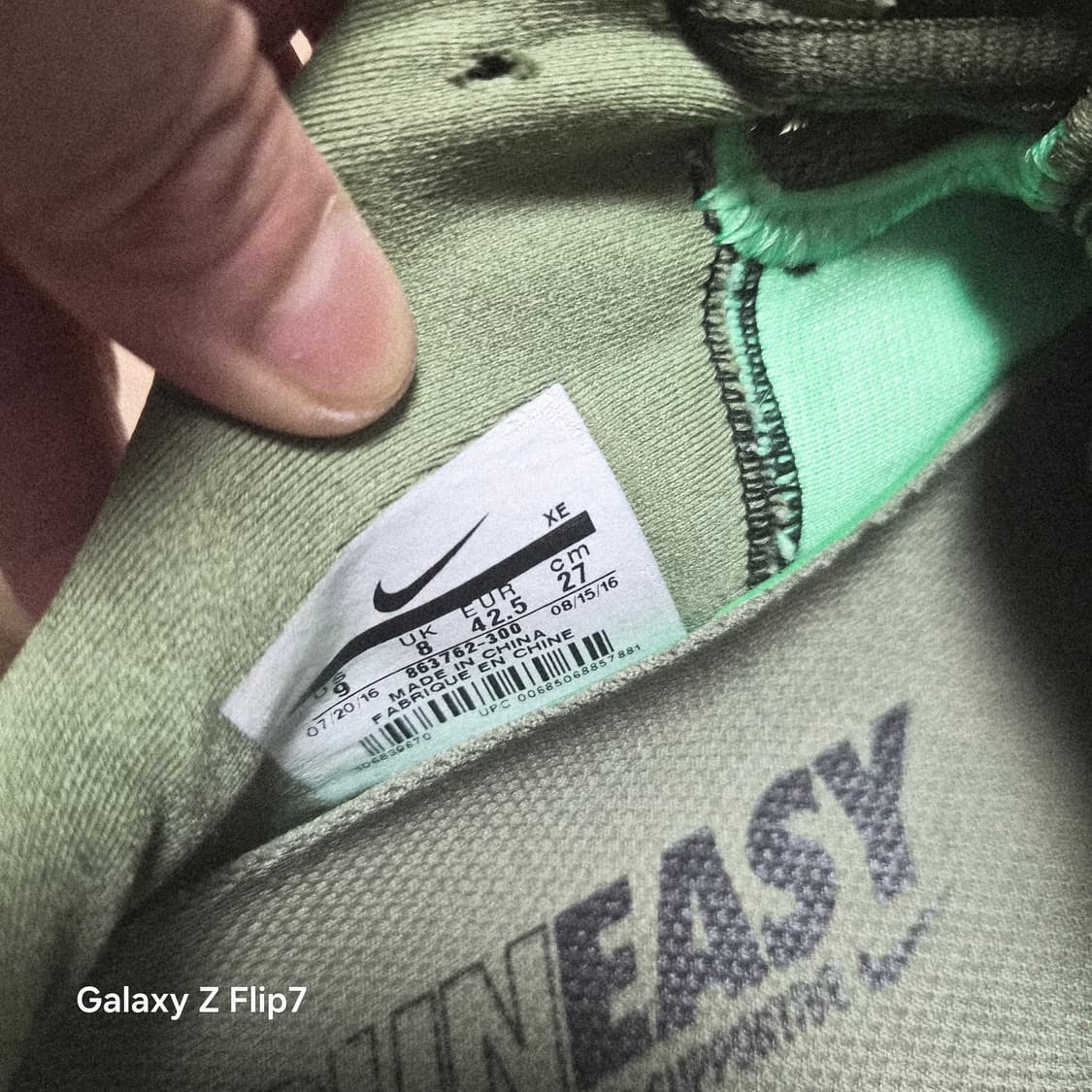 나이키 에어 줌 보메로 그린 상품이미지7