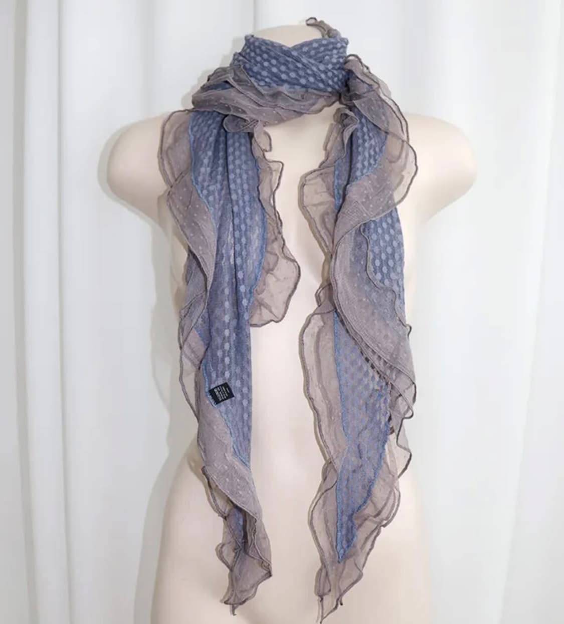 도트 레이스 스카프 상품이미지1