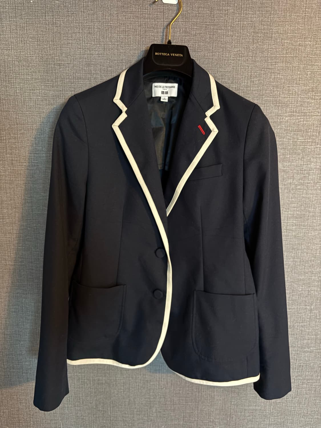 유니클로 이네스 드 라 프레상쥬 네이비 자켓 S 상품이미지1