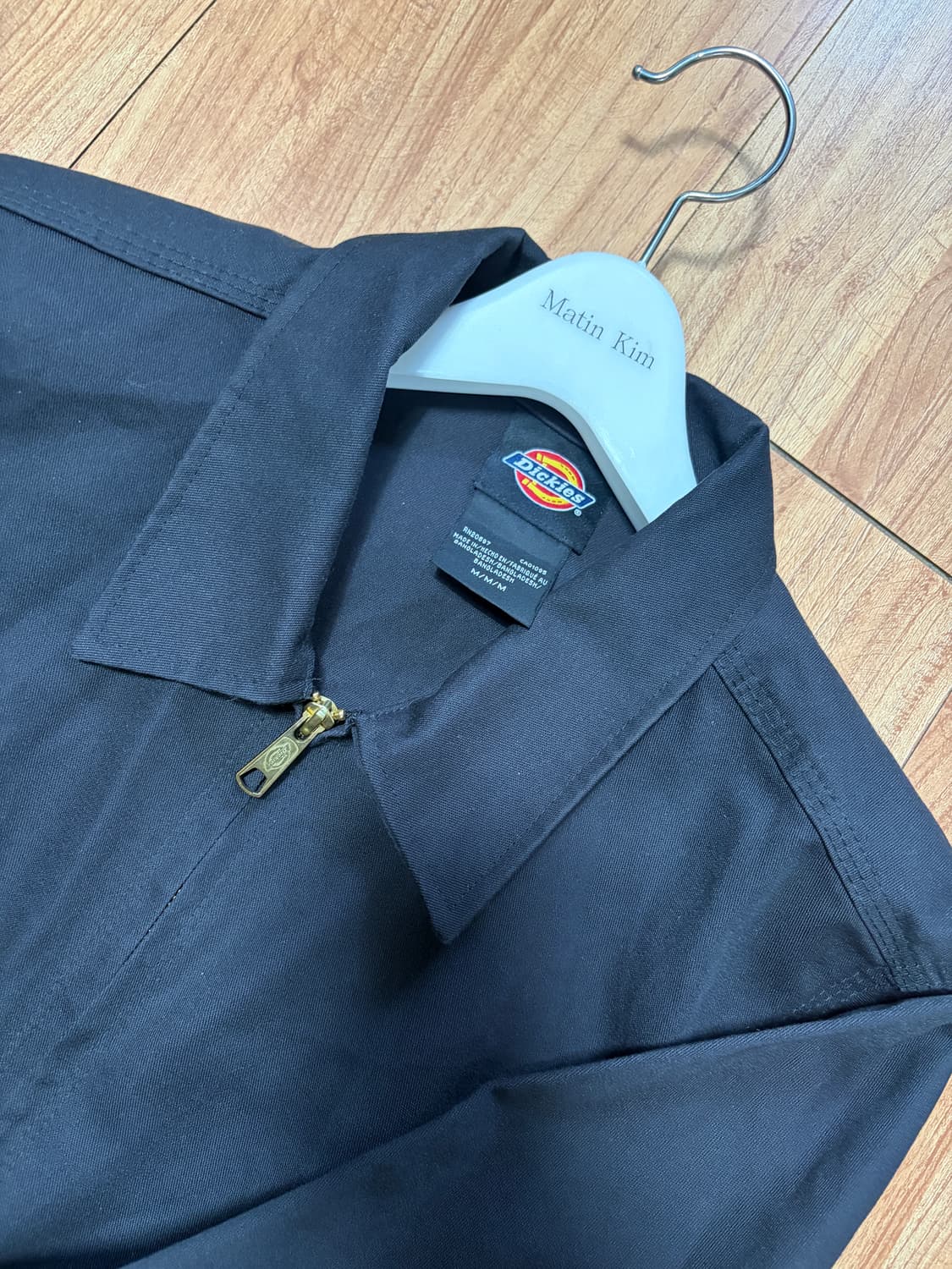 디키즈 유 블랙 캔버스 워크 자켓 U BLACK CANVAS WORK J 상품이미지2