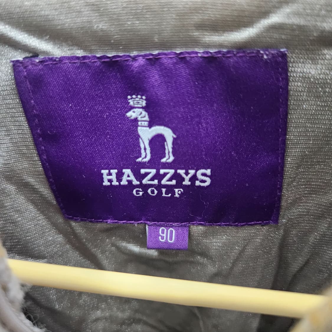 헤지스 골프 로고 니트 집업(방풍) M 상품이미지5