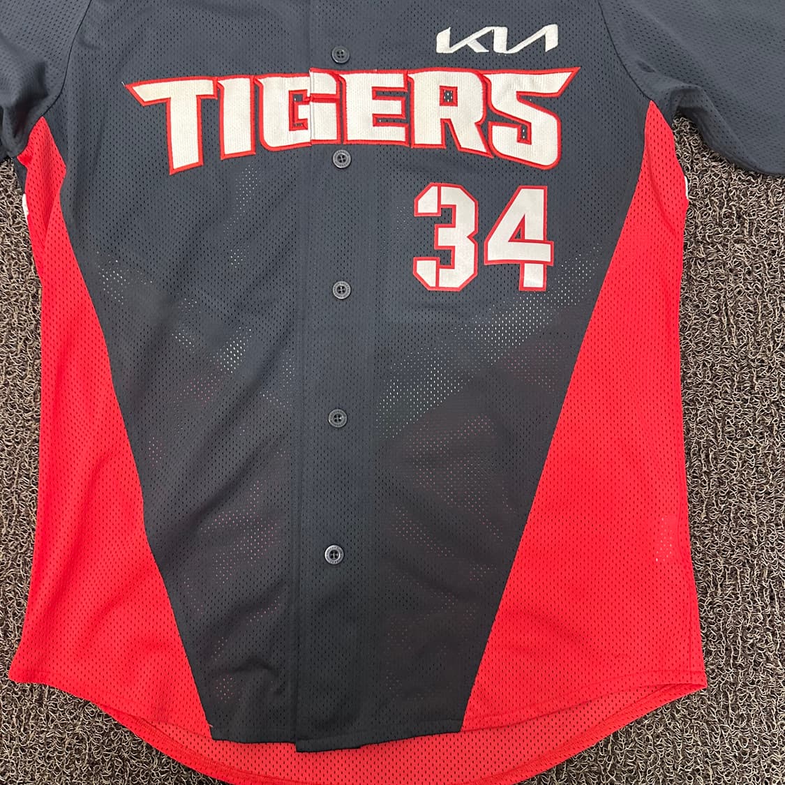 기아 타이거즈 야구 유니폼 져지 변하율 마킹 105(XL) 상품이미지3