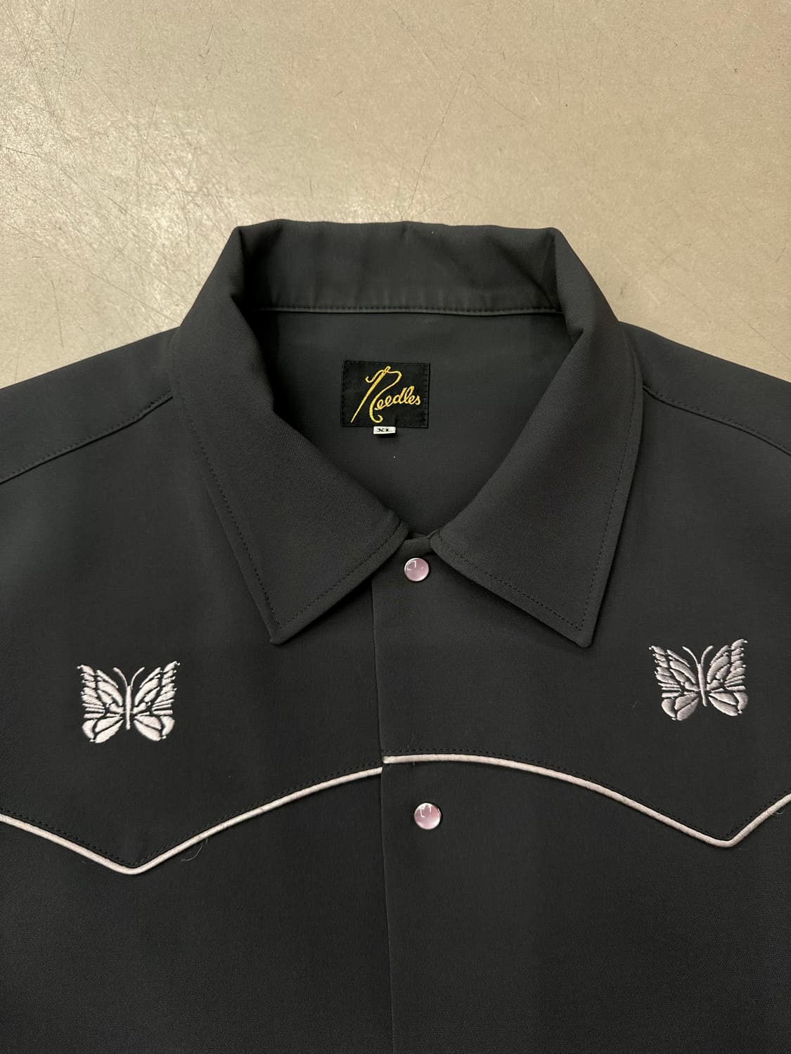 니들스 웨스턴 카우보이 파이핑 자켓 상품이미지3