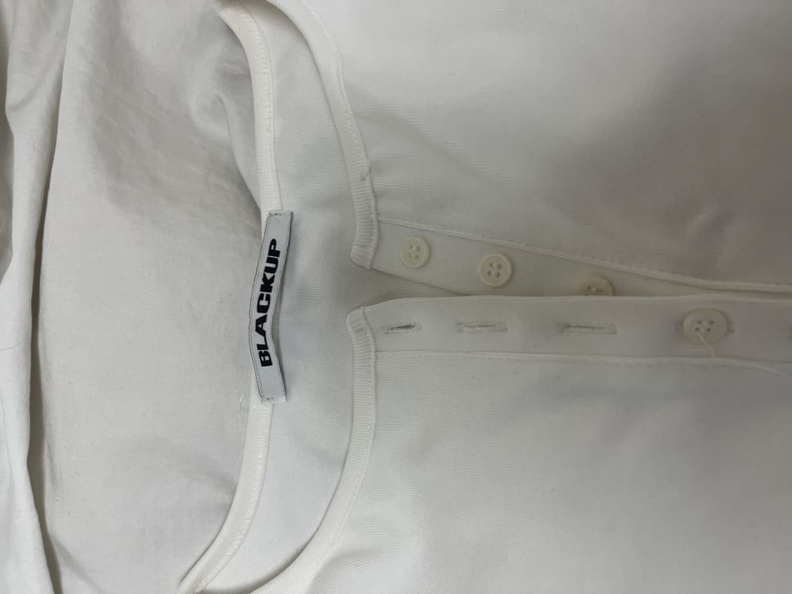 블랙업 헨리넥 7부티 상품이미지2