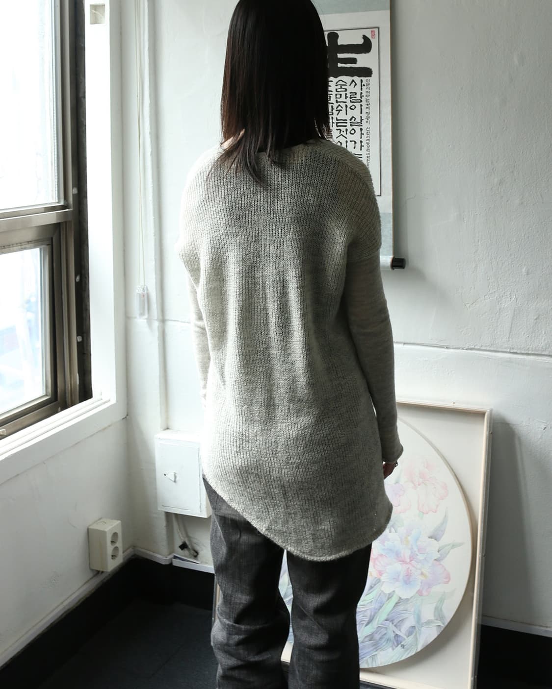 헬무트랭 비대칭 니트 톱  상품이미지4