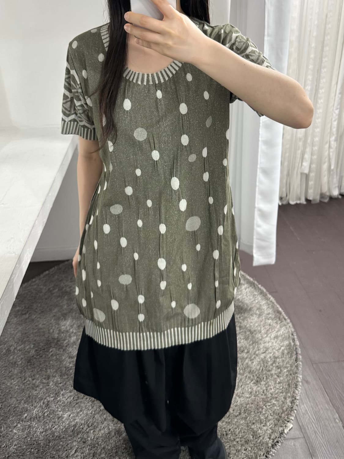 hiroko bis dot design top 상품이미지4