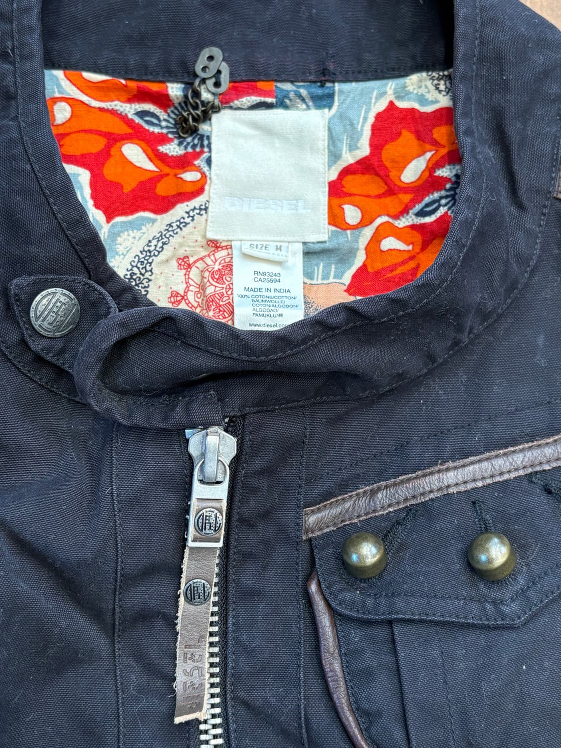 디젤 투웨이 아일렛 자켓 상품이미지7