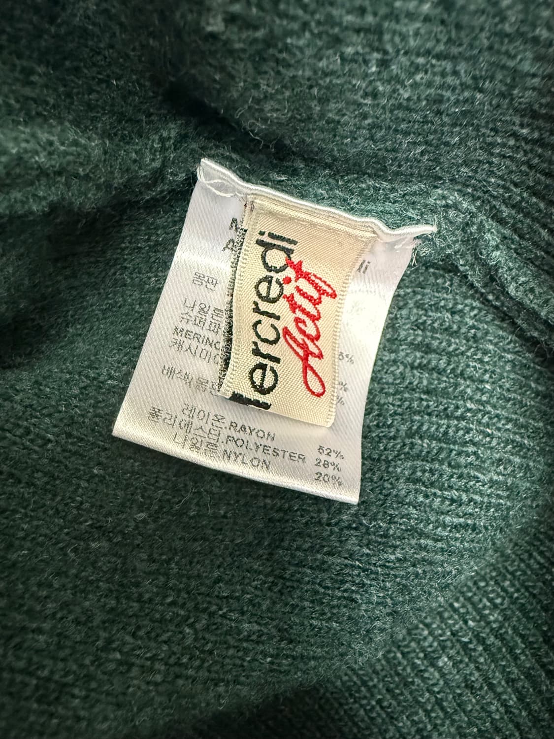 새상품 마르디 매크르디 악티브 빅카라 아노락니트 상품이미지5