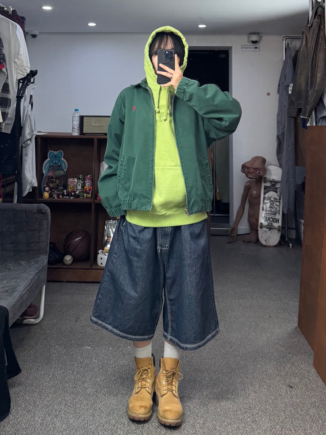 폴로 그린 스윙탑 자켓 상품이미지8