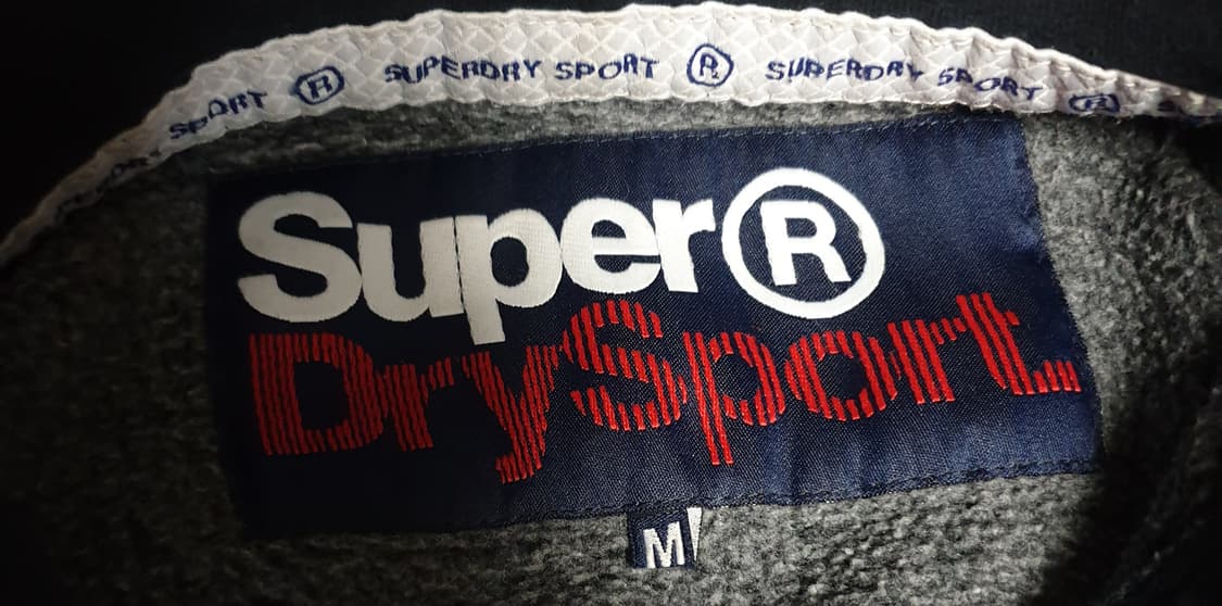 SUPERDRY 수퍼드라이 도쿄재팬 레터링 기모 후드티 블랙 (M) 상품이미지3
