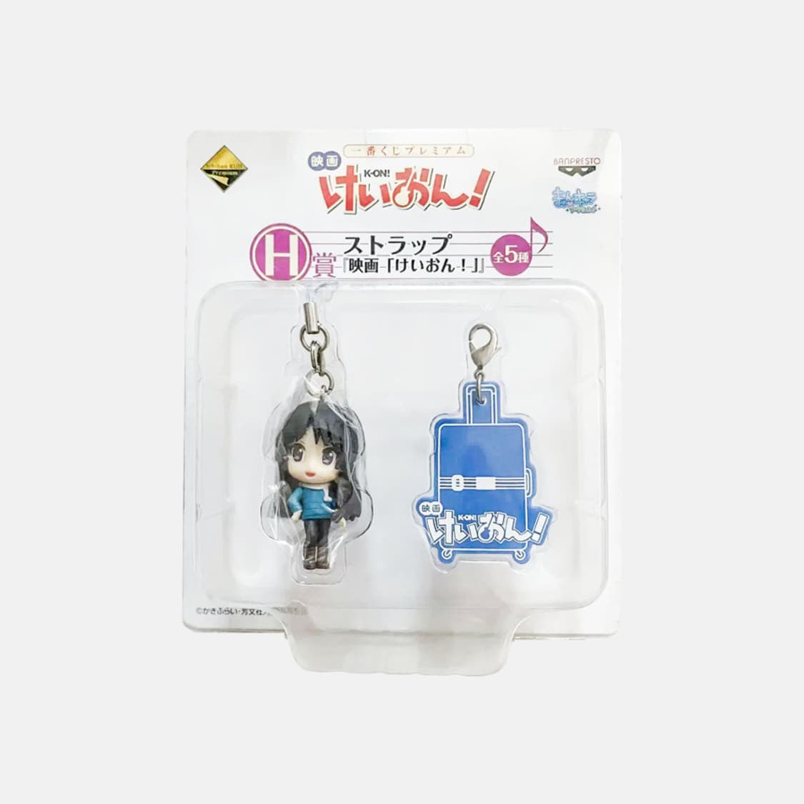 케이온 아키야마 미오 제일복권 피규어 스트랩 키링 고전 미소녀 상품이미지1
