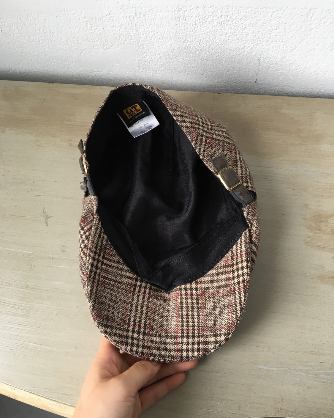 check pattern hunting cap 상품이미지7