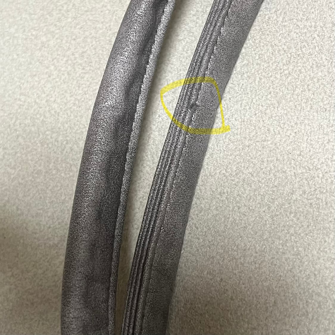 팬시클럽 벨티드 워싱 레더백 상품이미지3