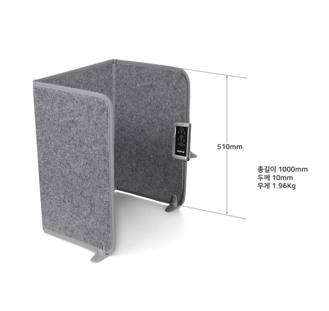 (새상품) 인더스 온열 데스크 파티션 히터 상품이미지7