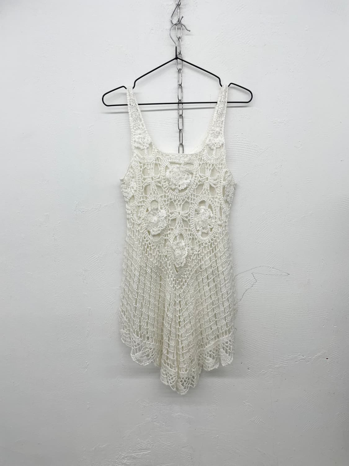 화이트페어리 디테일 크로셰 탑 상품이미지6