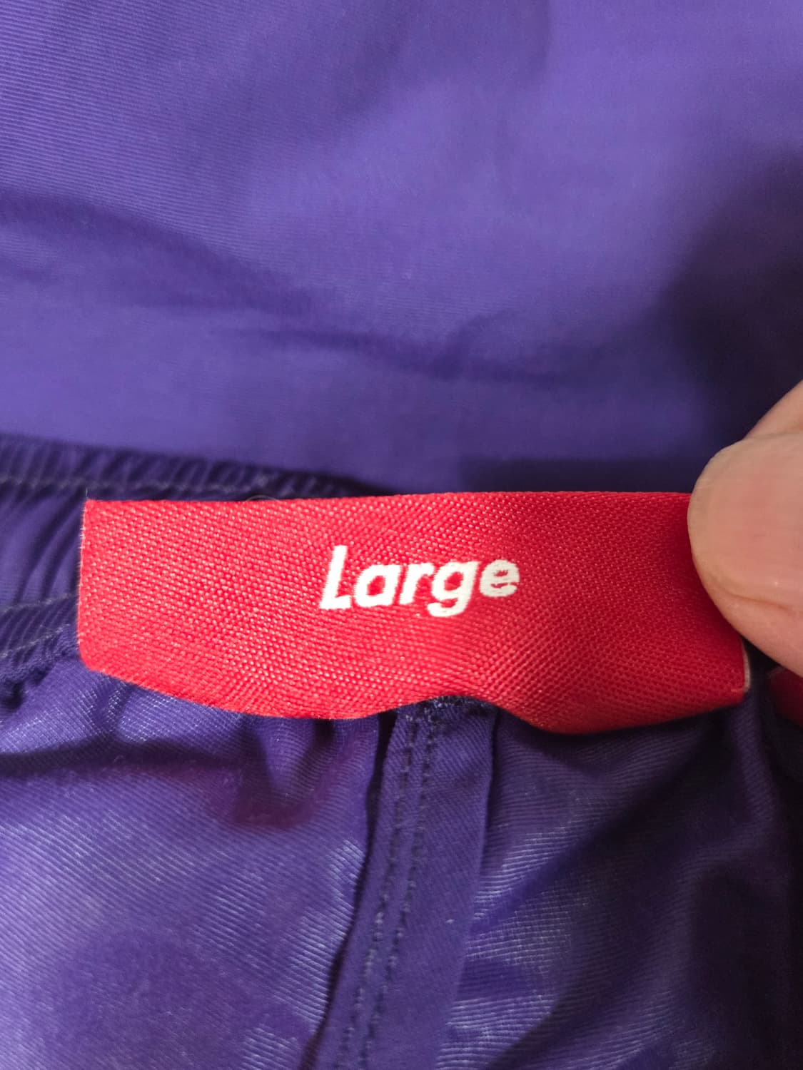 슈프림 웜업 트랙 팬츠 퍼플 24SS 상품이미지5