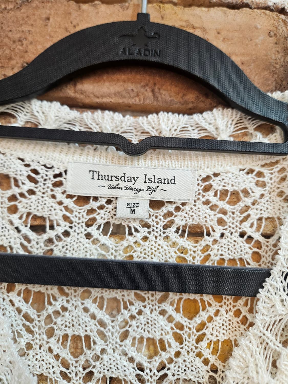 Thursday Island 아이보리 니트 가디건 M 상품이미지6