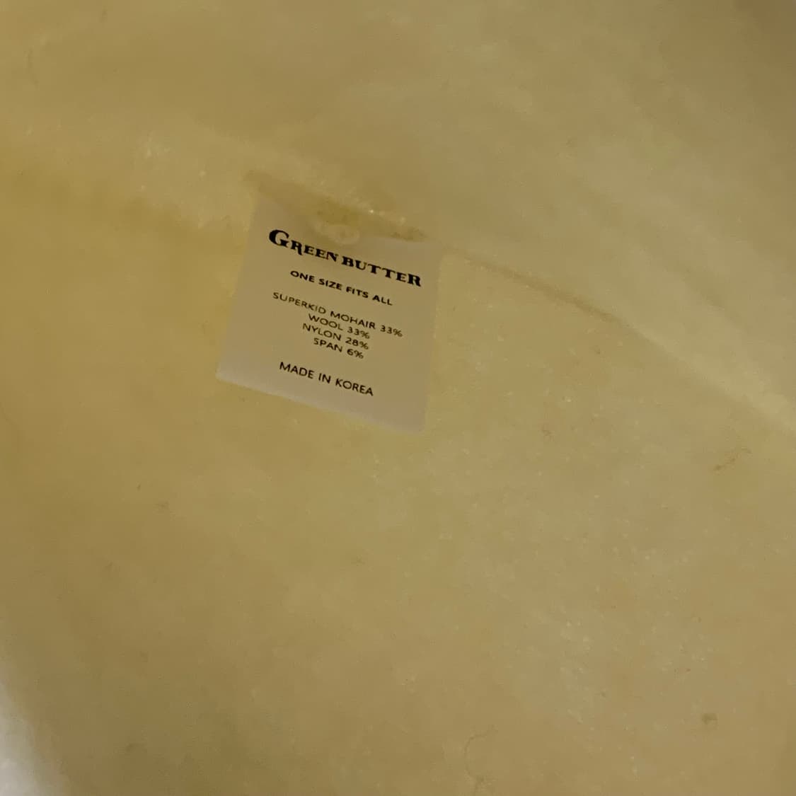 새상품 + 중고 ) 그린버터 바라클라바 아이보리&핑크 상품이미지8