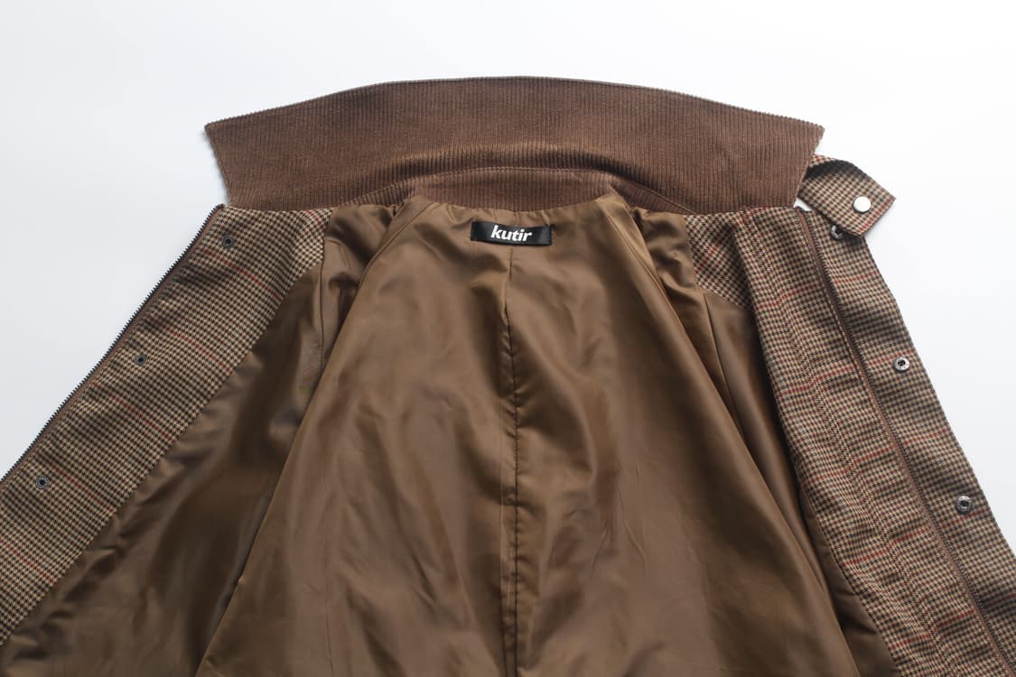 KUTIR Oversized Gun Club Checkered Jacke 상품이미지7