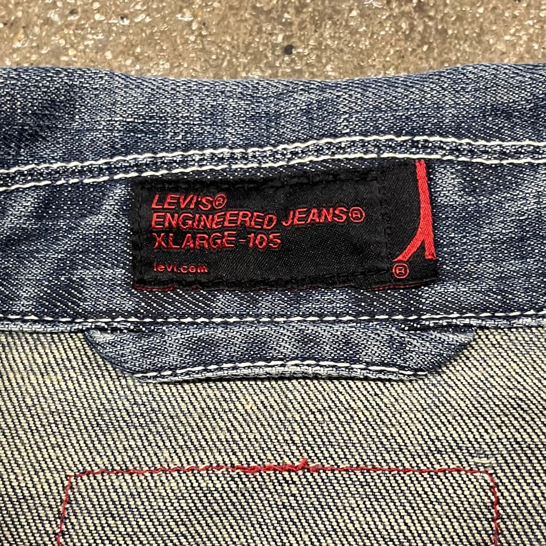 00s 리바이스 엔지니어드진 자켓 (100-105) 상품이미지4