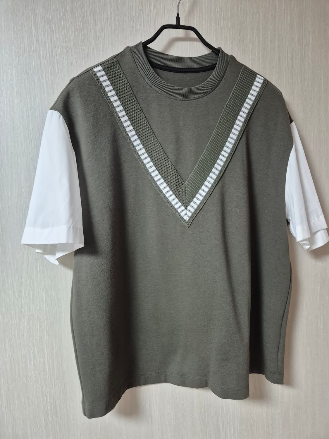 시스템 옴므 니트 반팔티 티셔츠 95 상품이미지1