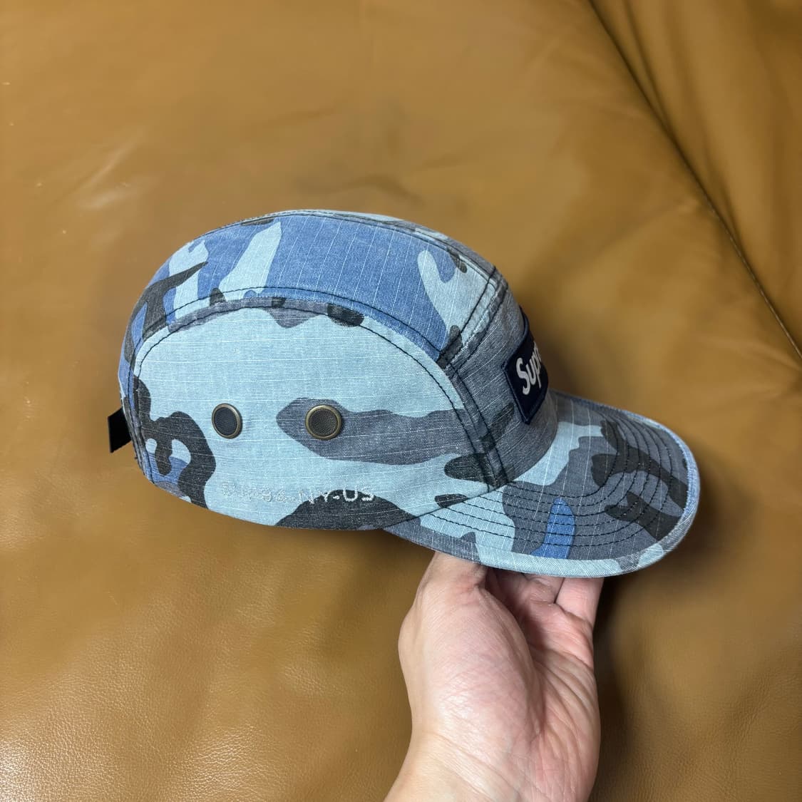 슈프림 캠프캡 모자 박스로고 밀리터리 카모 상품이미지3