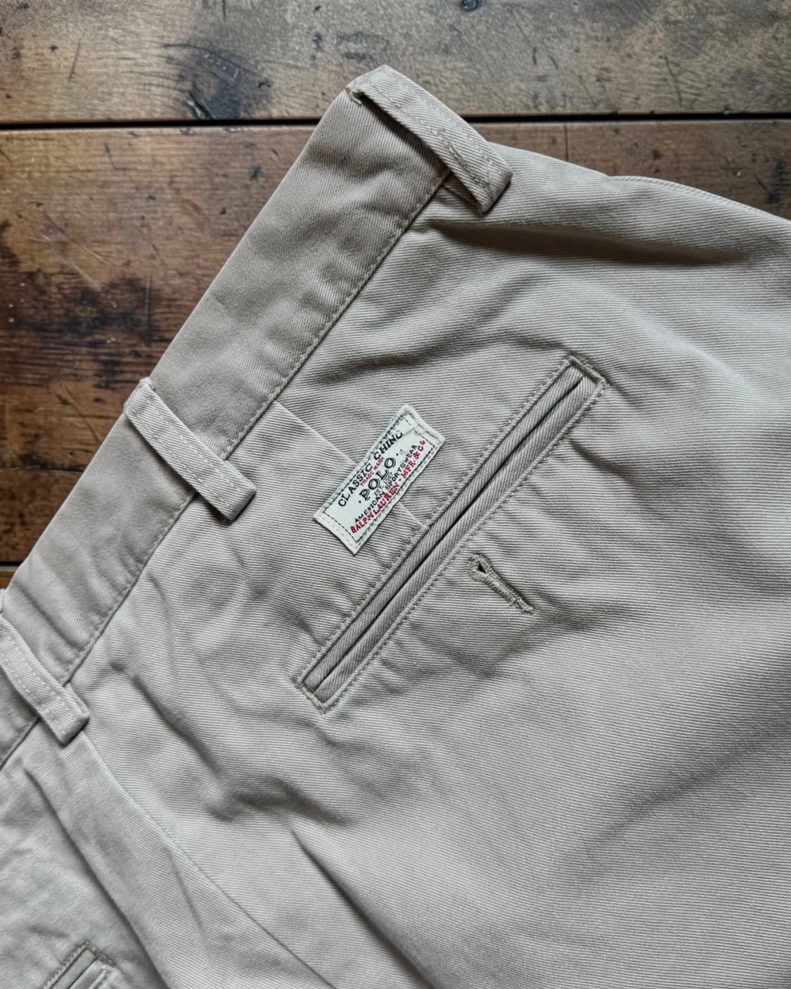 폴로 랄프로렌 앤드류 투턱 치노 팬츠 상품이미지4