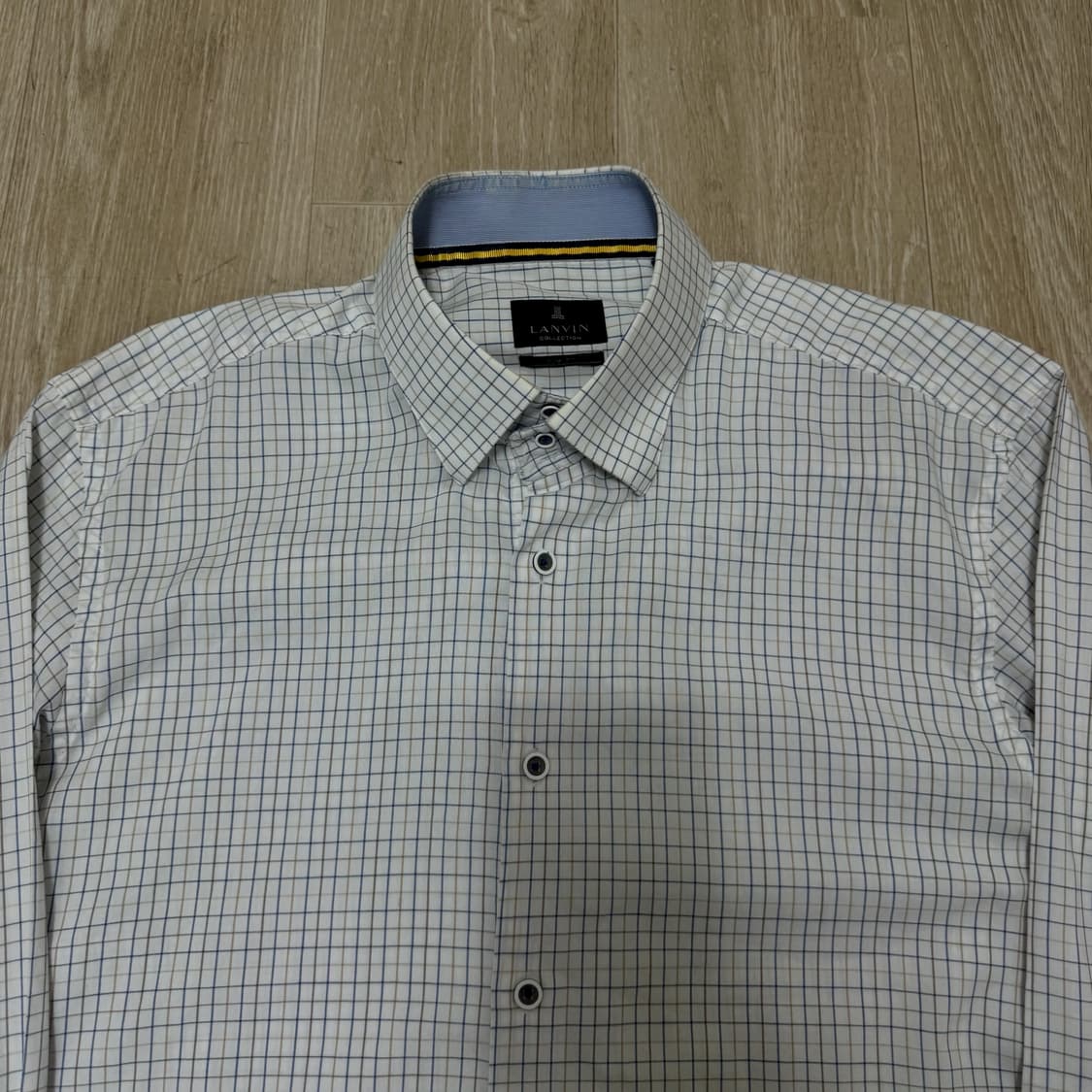 랑방 컬렉션 남성 옥스포드 체크셔츠 XL/105  상품이미지2