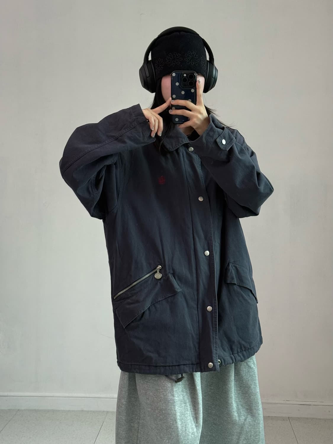제이프레스 네이비 야상자켓 상품이미지2