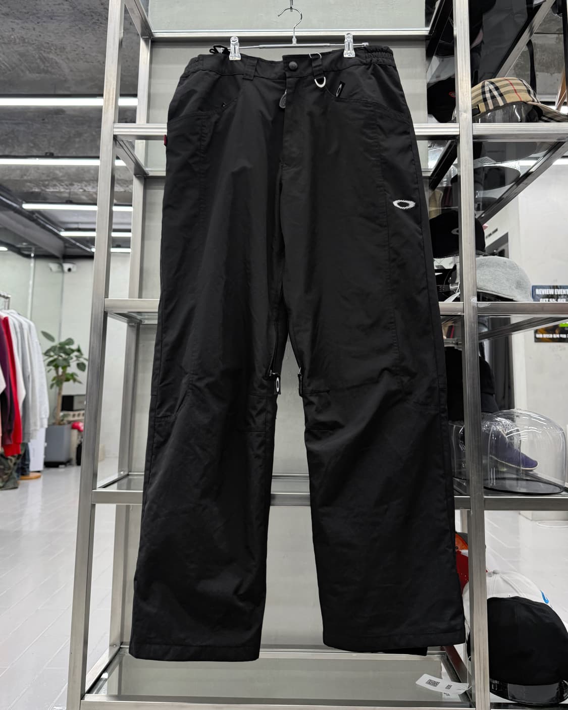 오클리 00s 아이코닉 하드쉘 스키 팬츠 블랙 상품이미지1