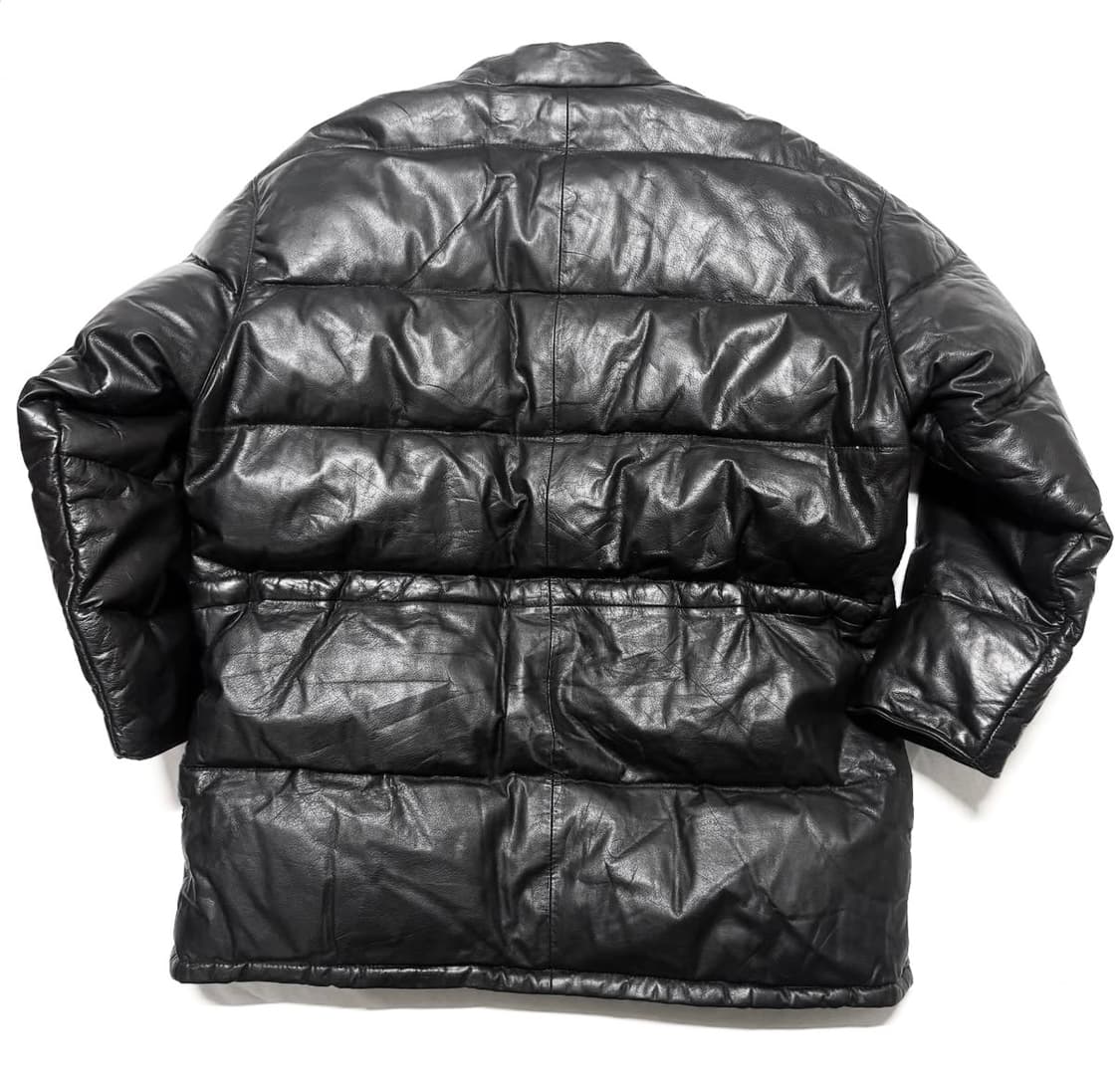 테테 옴므 - 레더 패딩 코트 상품이미지4