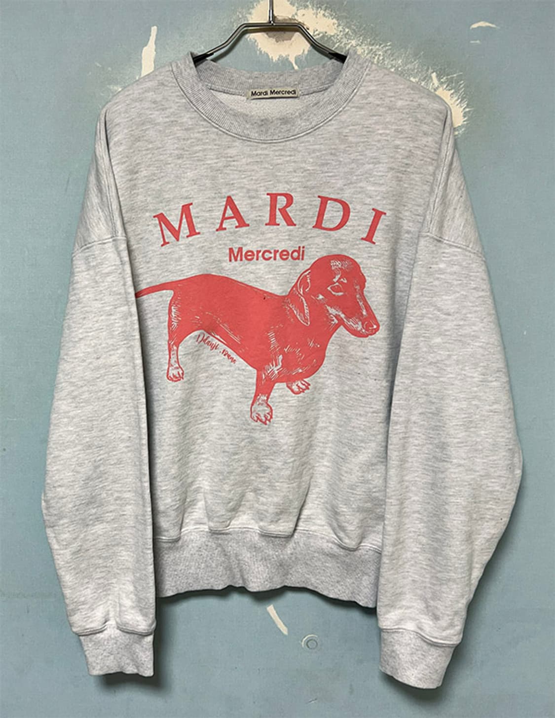 마르디 메크르디 여자 맨투맨 프리 오버핏 캐주얼 최대L 상품이미지1