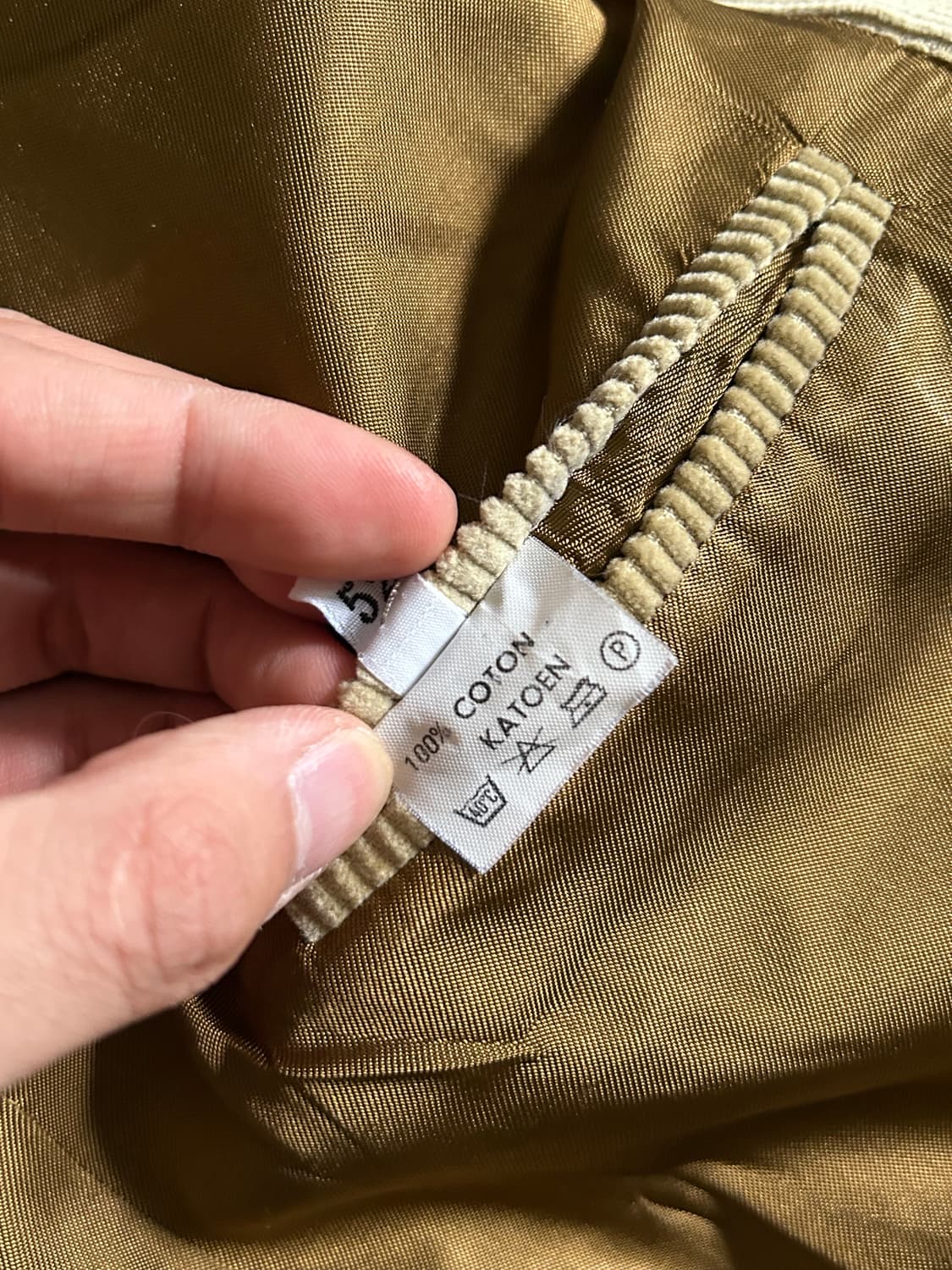 유로피안 빈티지 코듀로이 블레이저 상품이미지8