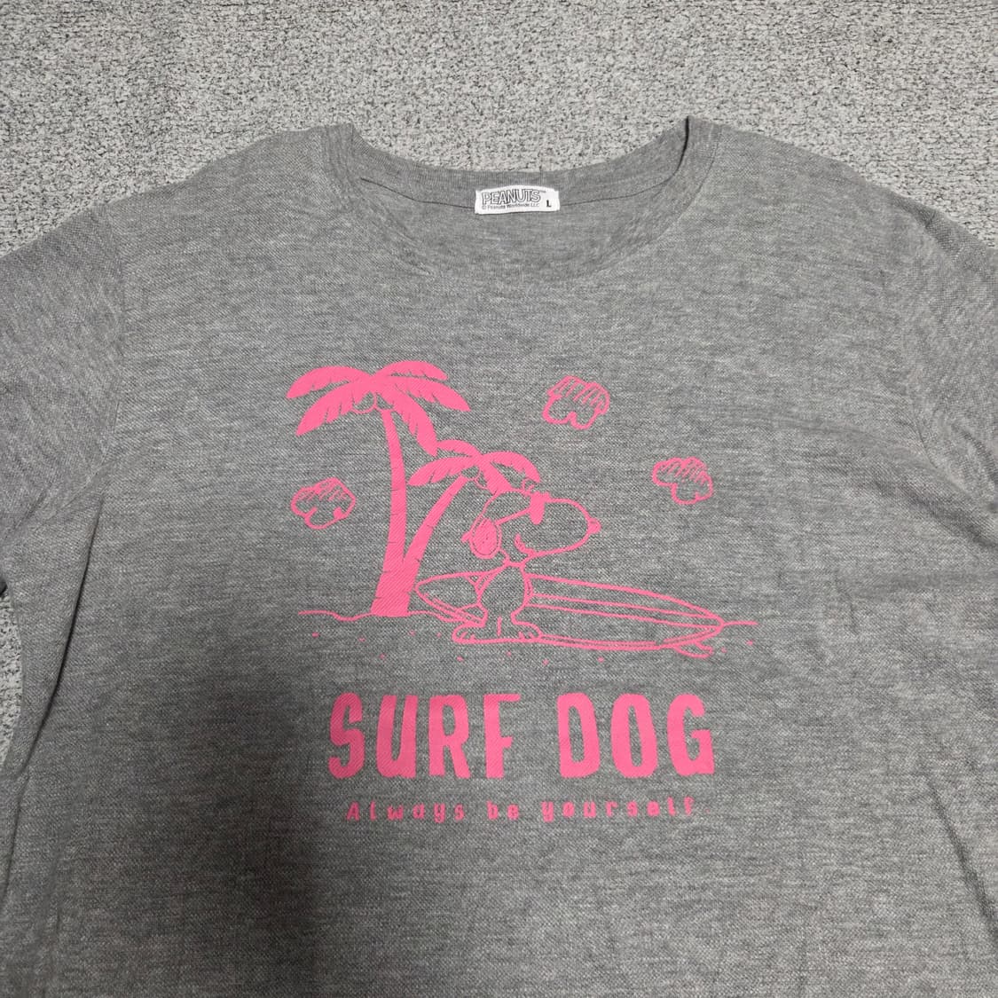 Peanuts Japan 빈티지 반팔 티셔츠 L(100) 상품이미지2