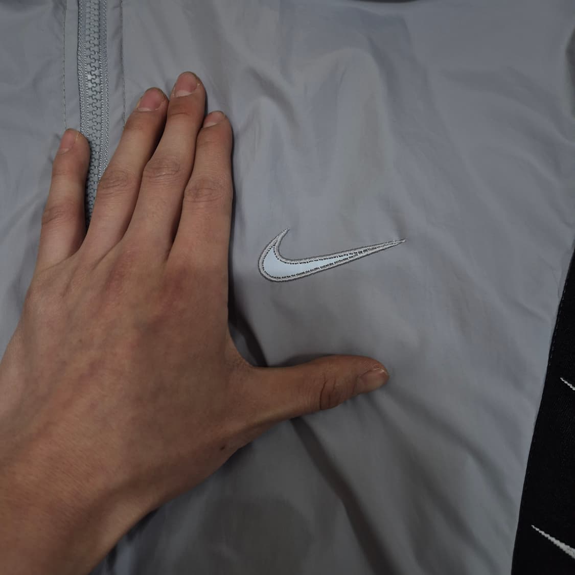 나이키 올드스쿨 빅로고 멀티 스우시 바람막이 자켓 XL(105) 상품이미지4