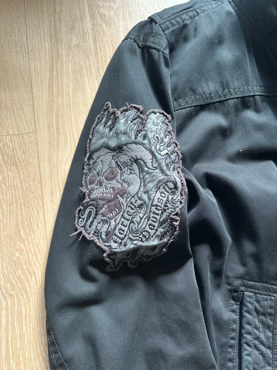 할리데이비슨 스컬패치 봄버자켓 상품이미지3