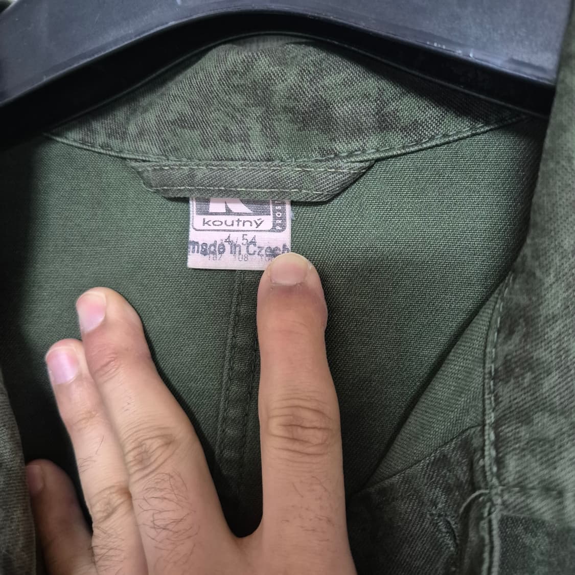 90s 체코군 카모 자켓 상품이미지4