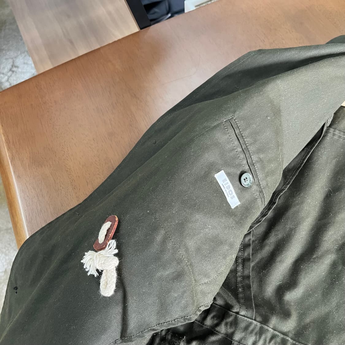 에이도스 라고스트 왁스코튼 자켓 50R 상품이미지7