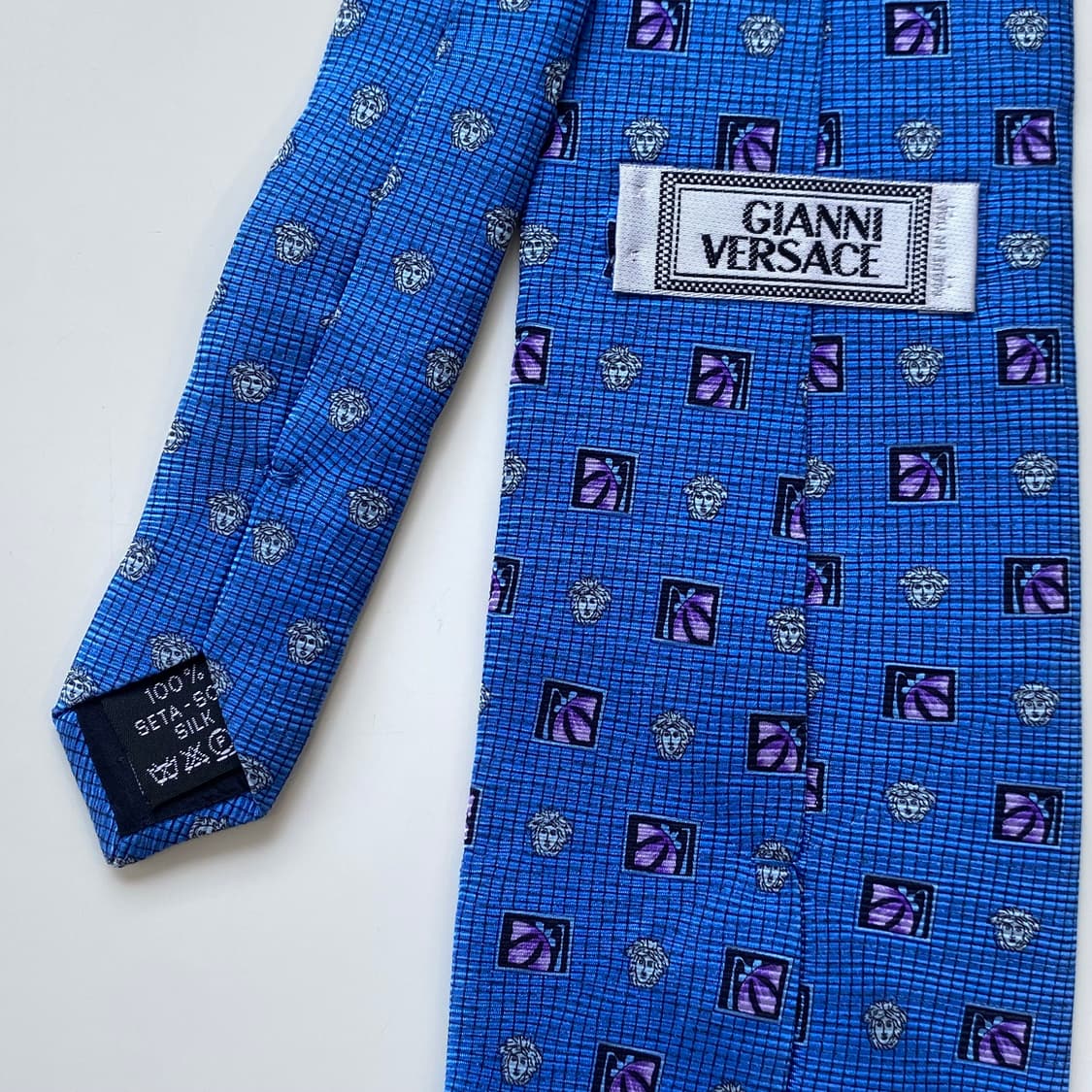 Gianni Versace 베르사체 모노그램 정품 명품넥타이 상품이미지5